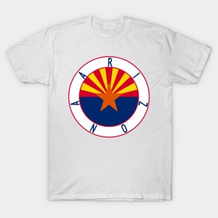 Arizona Flag Decal T-Shirt